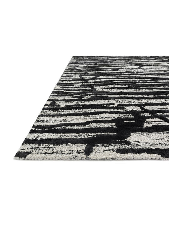 Juneau JY07 Ivory/Black 7'9" x 9'9" Rug