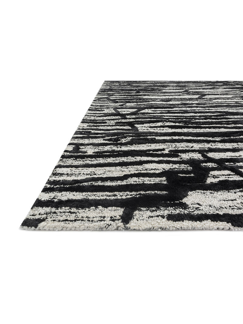 Juneau JY07 Ivory/Black 7'9" x 9'9" Rug