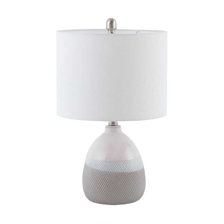 Gracie Mills Ochoa Ceramic Textured Table Lamp