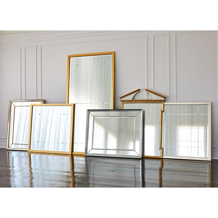 Beaumont Square Mirror- Gold