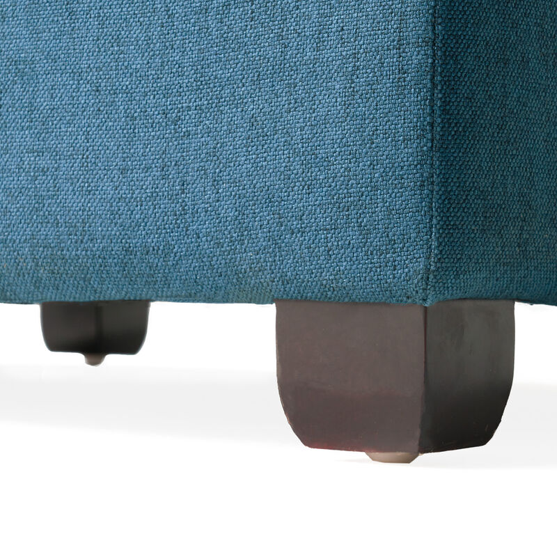 Merax Fabric  Square Storage Ottoman