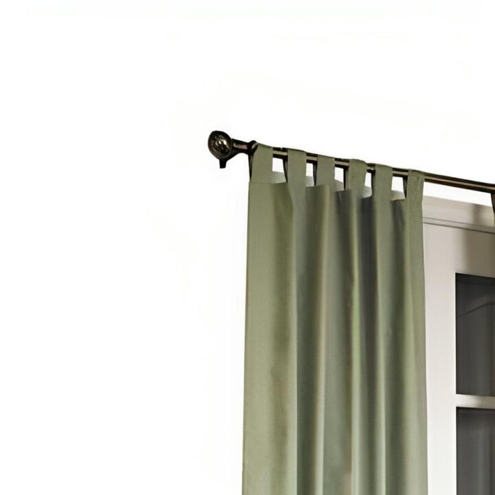 Commonwealth Thermalogic Weather Insulated Cotton Fabric Tab Panels Pair - 160x84" - Sage