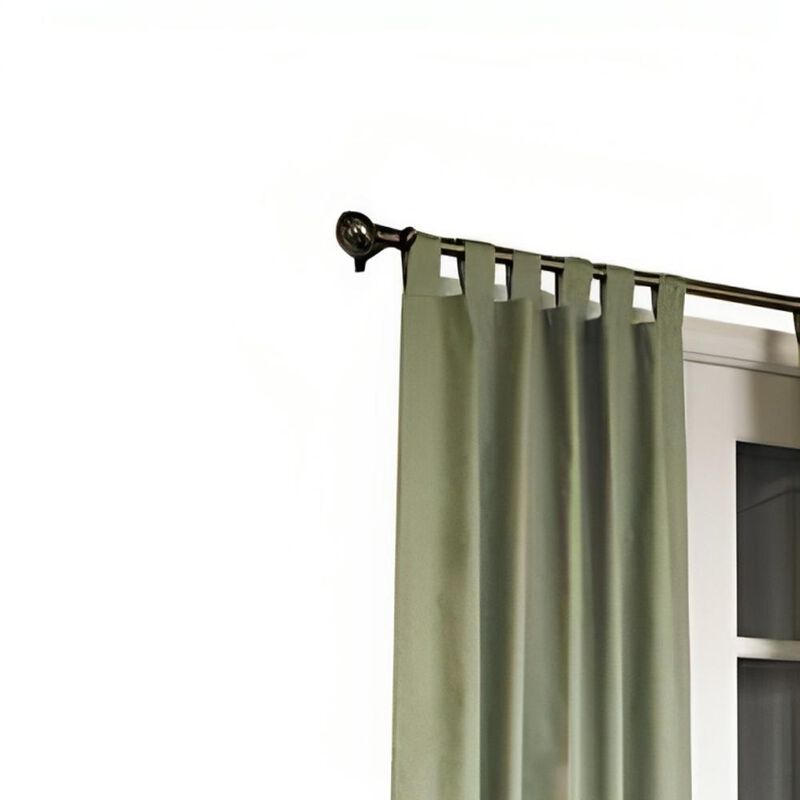 Commonwealth Thermalogic Weather Insulated Cotton Fabric Tab Panels Pair - 160x84" - Sage