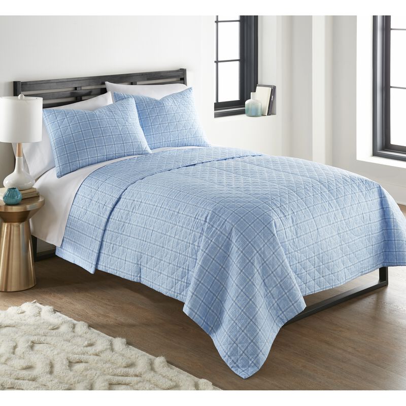 Seersucker 6-in-1 Quilt Set Americana Stripe