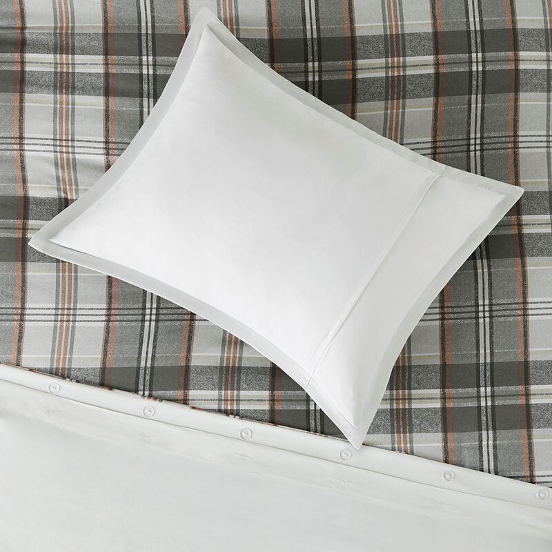 Gracie Mills Simone Plaid Duvet Set - Twin/Twin XL