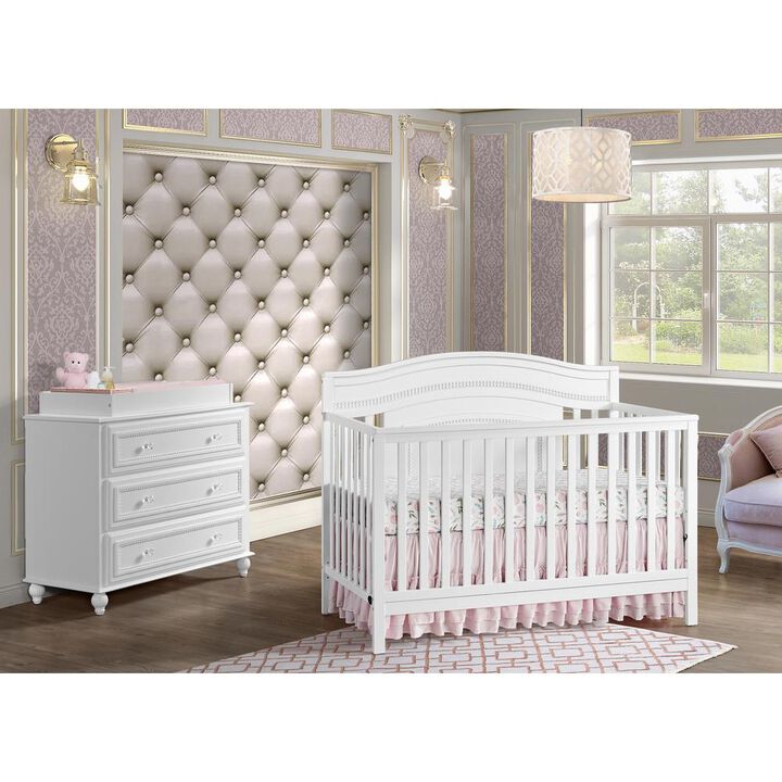 Oxford Baby Briella 3 Dr Dresser (Fa) White