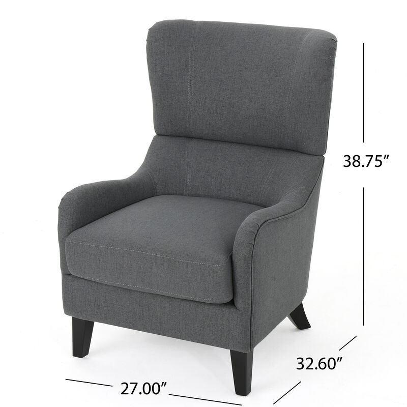 Merax Upholstery Fabric Sofa Chair Accent Chair