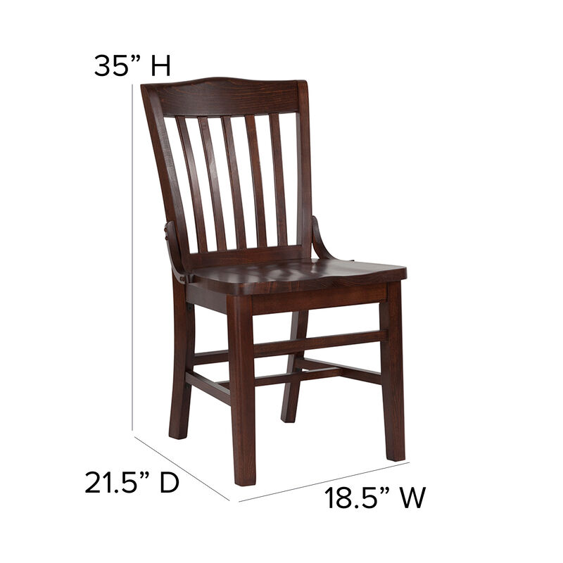 Wood Restaurant Chairs
