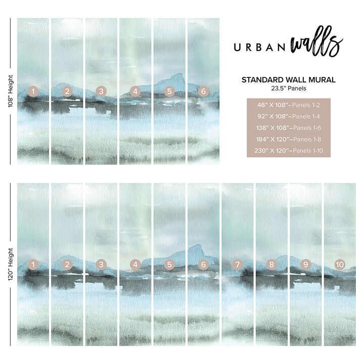 Northern Sky Wall Mural