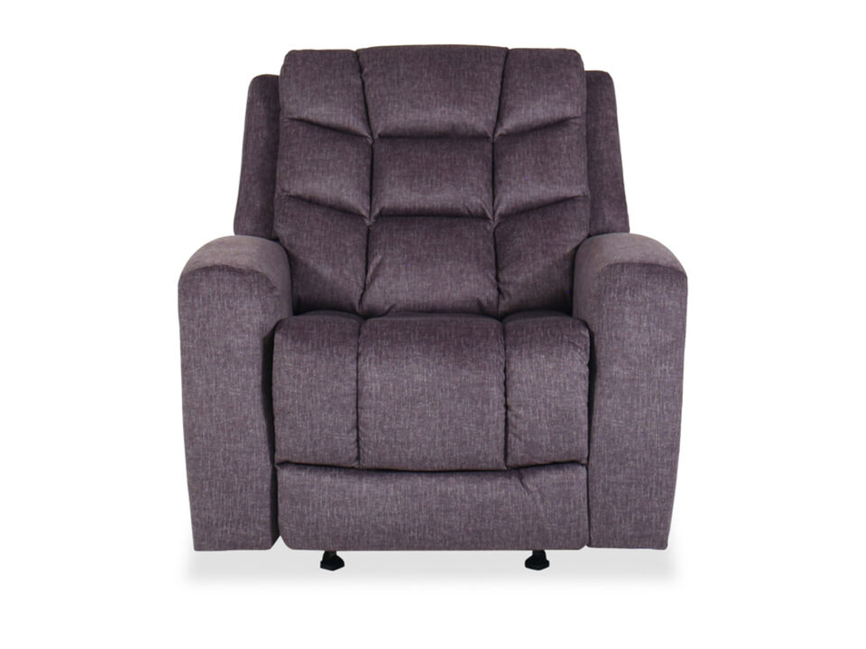 Fuzzy Glider Recliner