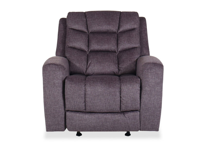 Fuzzy Glider Recliner
