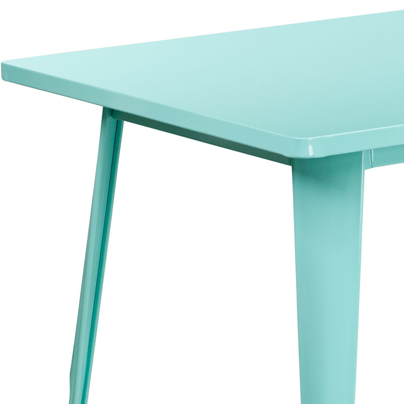 Metal Colorful Restaurant Tables