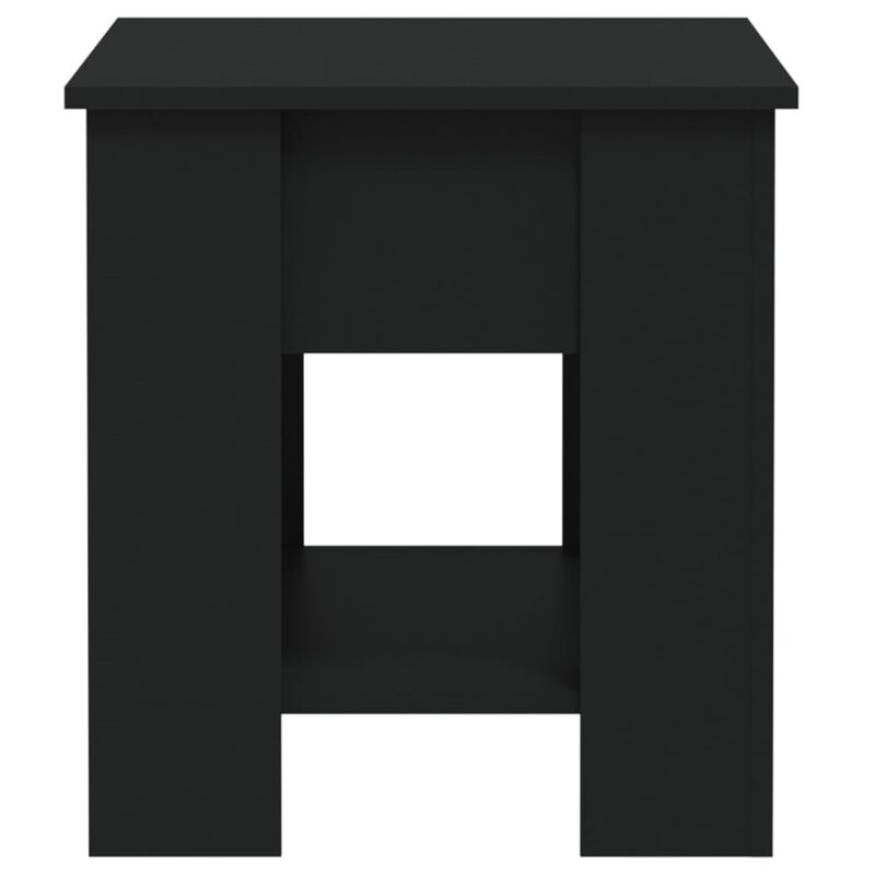vidaXL Coffee Table Black 39.8"x19.3"x20.5" Engineered Wood