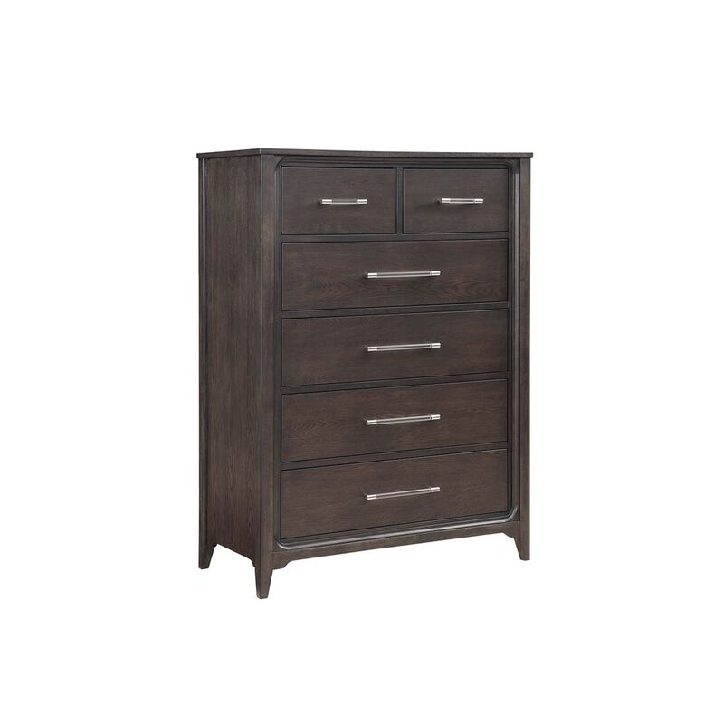 Dark 6-drawer Chest