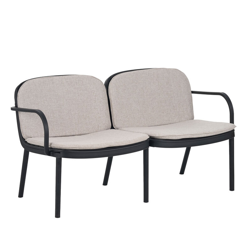 Merax Outdoor Patio PP Loveseat