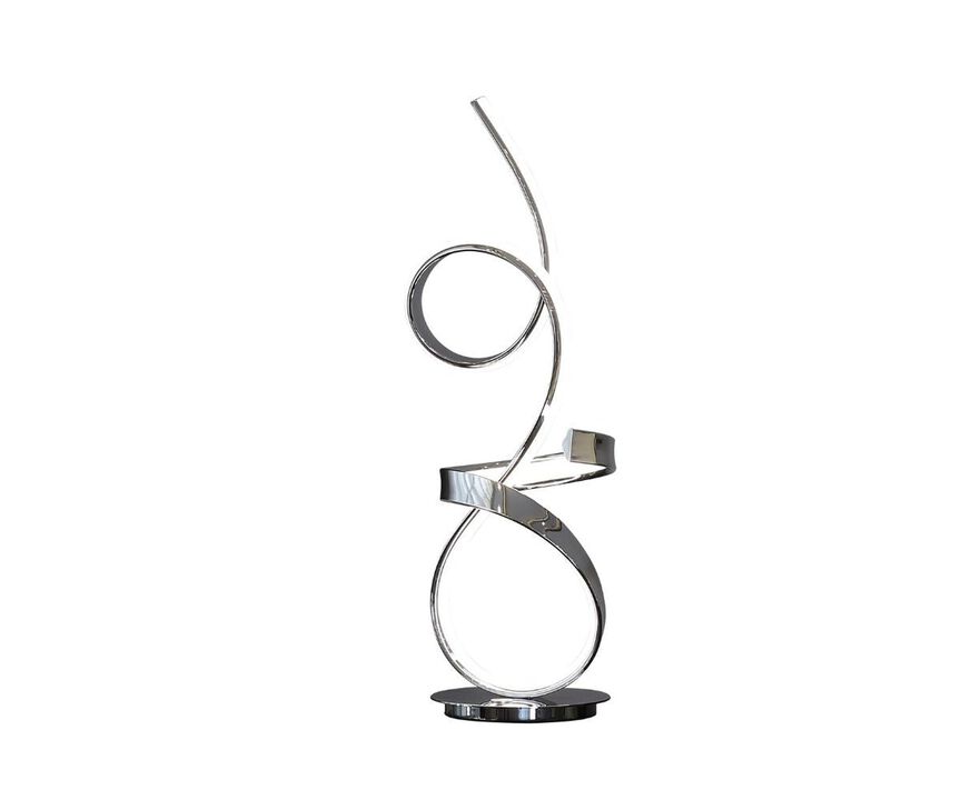 Amsterdam Table Lamp Light Wood Metal Dimmable Integrated LED