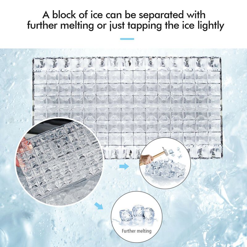 48 lbs Stainless Self-Clean Ice Maker with LCD Display