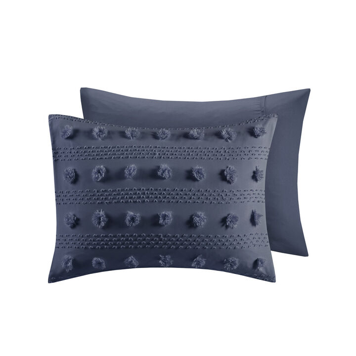 Gracie Mills Carmen Elegant Clip Jacquard Duvet Cover Set