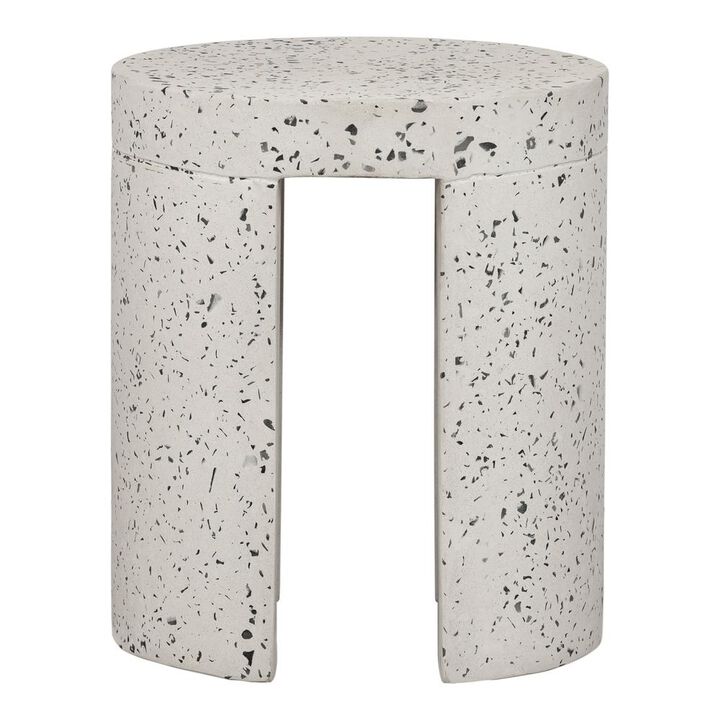 Moe’s Lyon Outdoor Stool Light Grey