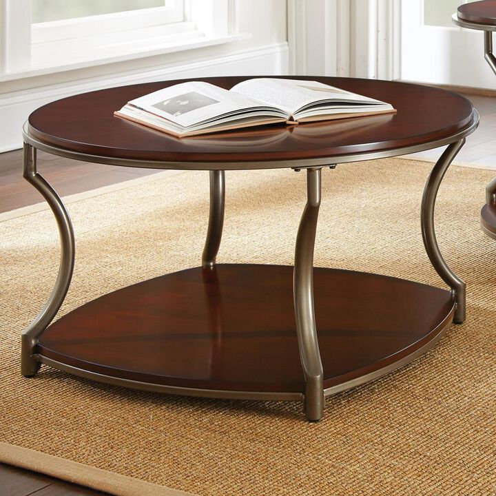 Miles Round End Table