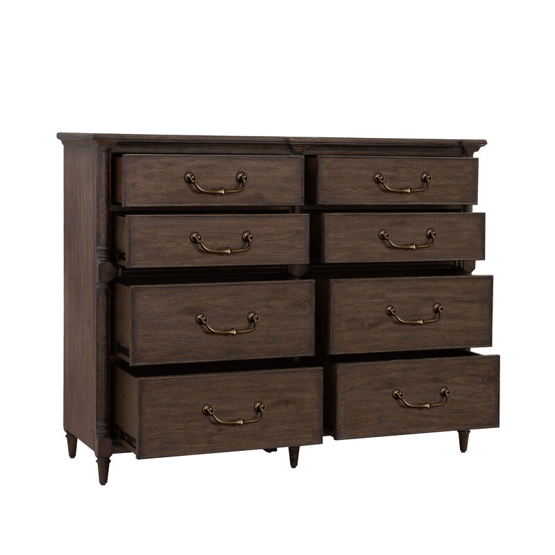 Revival Row 8-Drawer Bureau