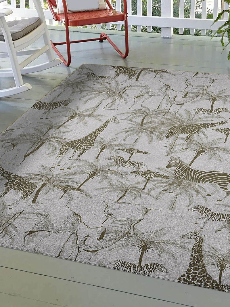 Tropics TC7 Grey 10' x 14' Rug