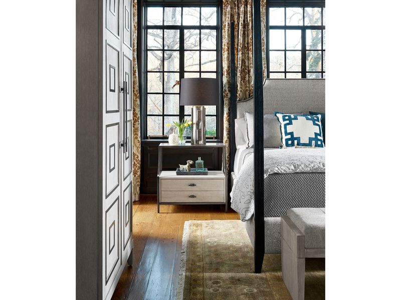 Stone Top Nightstand