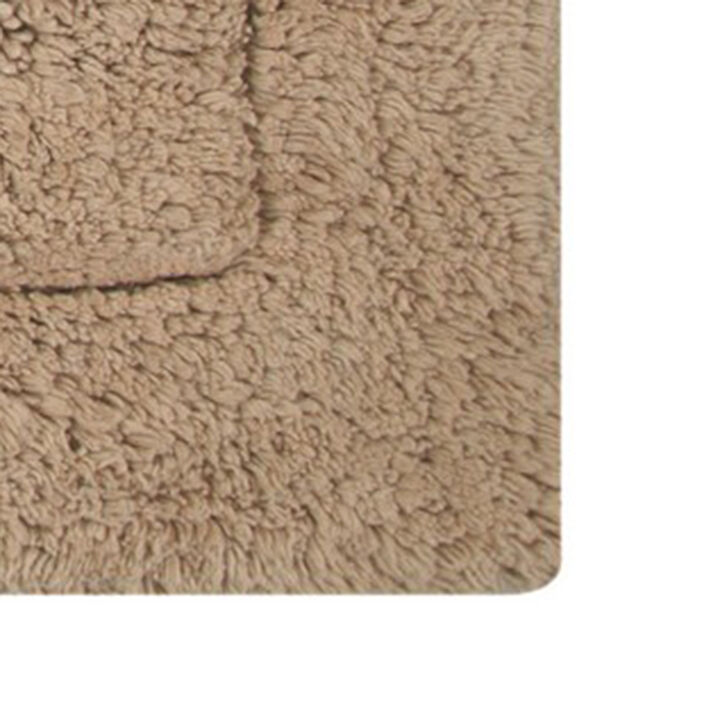 Knightsbridge Cipher 220 GSF Non Skid Back Bath Rug 17 x 24 - Light Blue