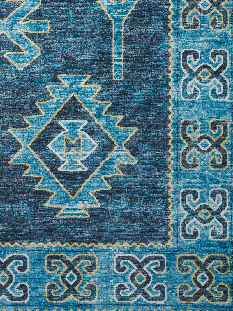 Brisbane BR2 Navy 3' x 5' Rug