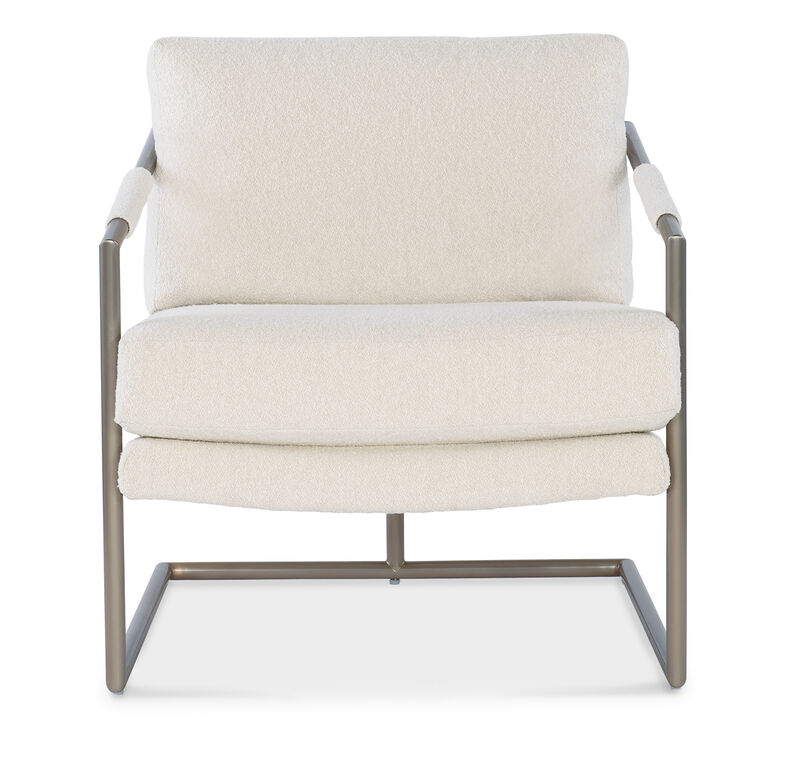 Moody Metal Chair in White