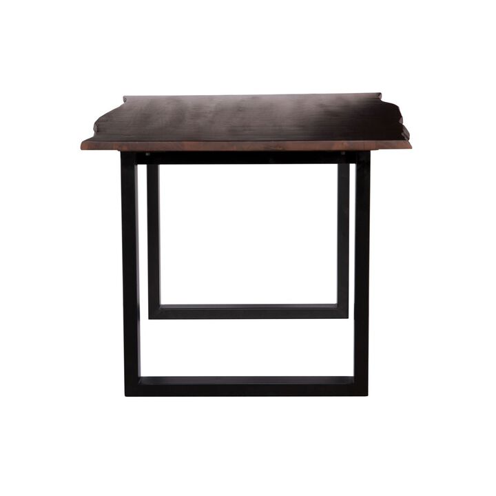 63 Inches Live Edge Dining Table