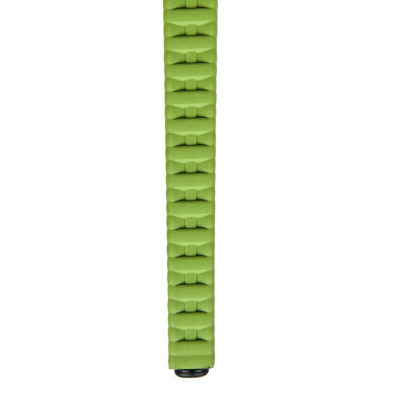 LeisureMod Weave Mace Indoor/Outdoor Chair (With Arms) in Green