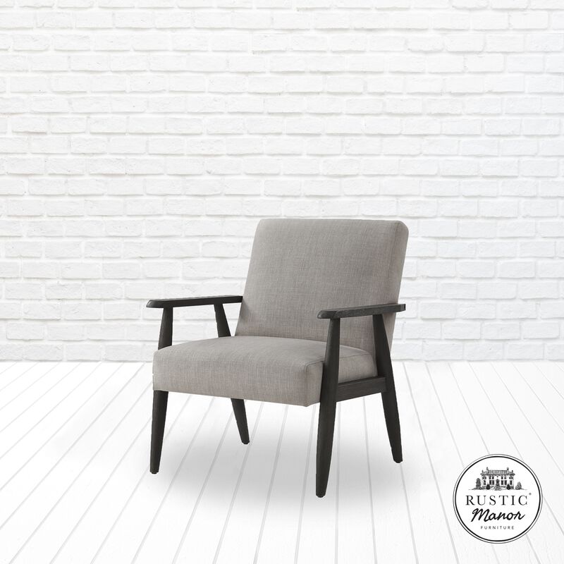 Rustic Manor Charlene Linen Armchair
