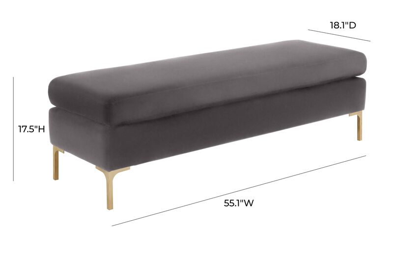 Delilah Velvet Bench