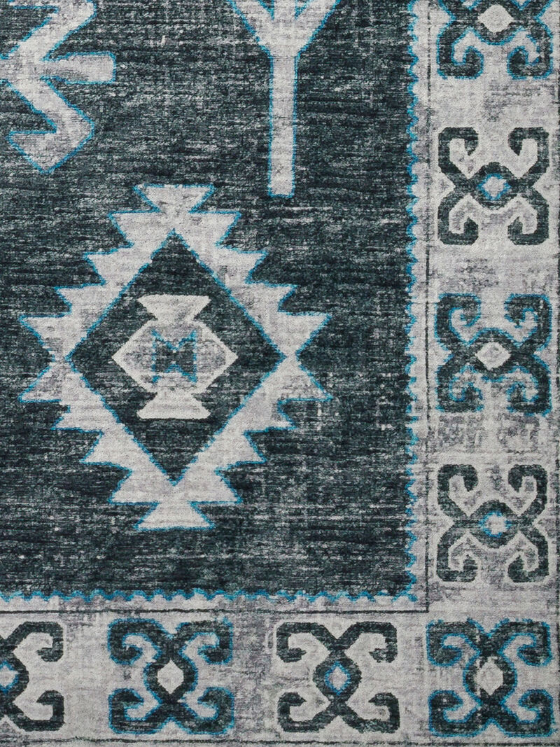 Brisbane BR2 Midnight 3' x 5' Rug
