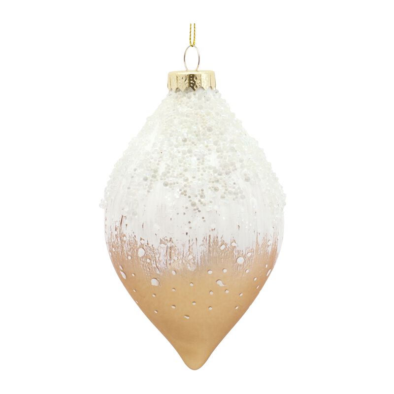 Ornament (Set of 6) 5"H, 5"H, 5.75"H Glass