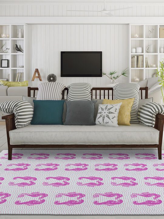 Seabreeze SZ15 Flamingo 10' x 14' Rug