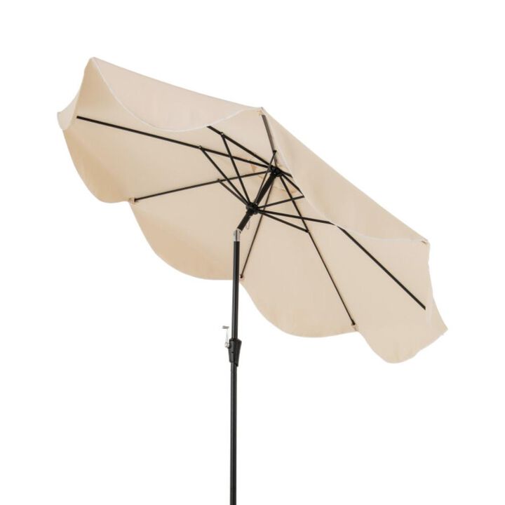 Hivvago 9 FT Patio Umbrella with Crank Handle and Push Button Tilt Hivvago 9 FT Patio Umbrella with Crank Handle and Push Button Tilt