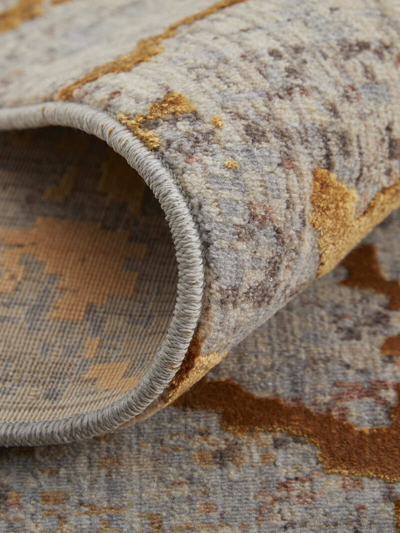 Pryor 39NEF 7'10" x 10' Gold/Brown/Gray Rug