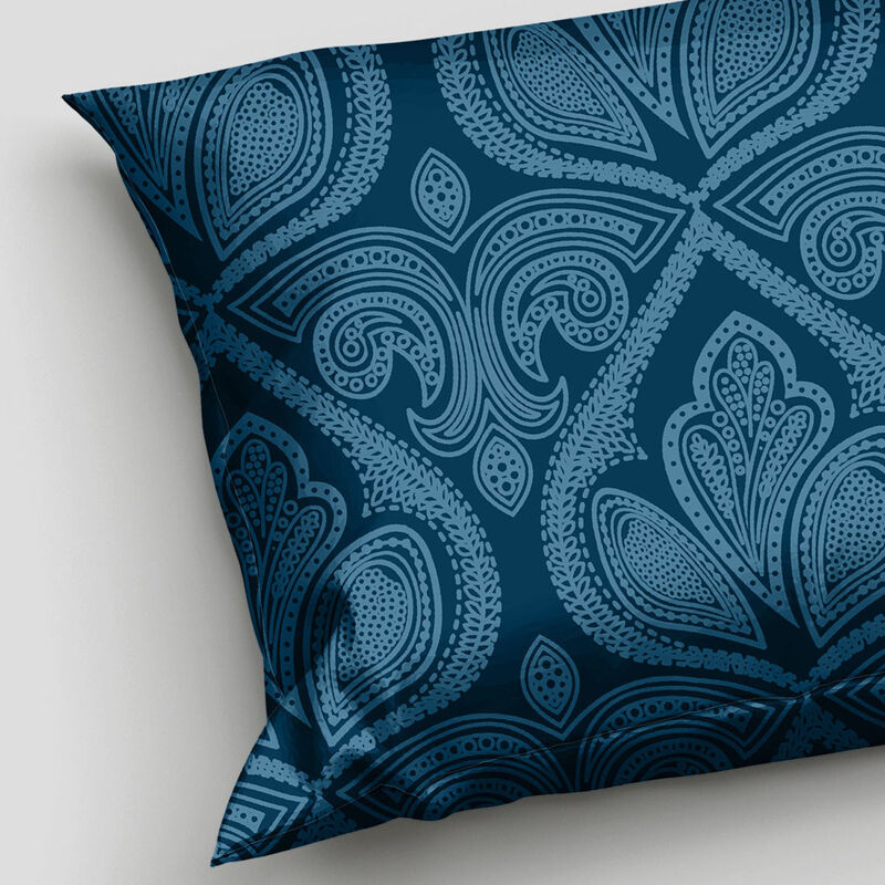 Lux Decor Collection Bed Sheets - Brushed Microfiber Paisley Sheet Set