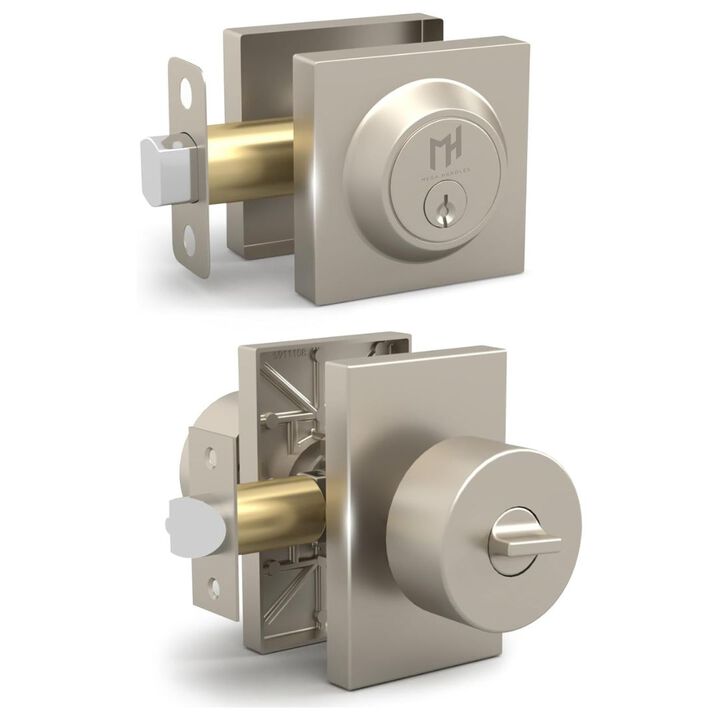Mega Handles | Laura Knob and Deadbolt Combo