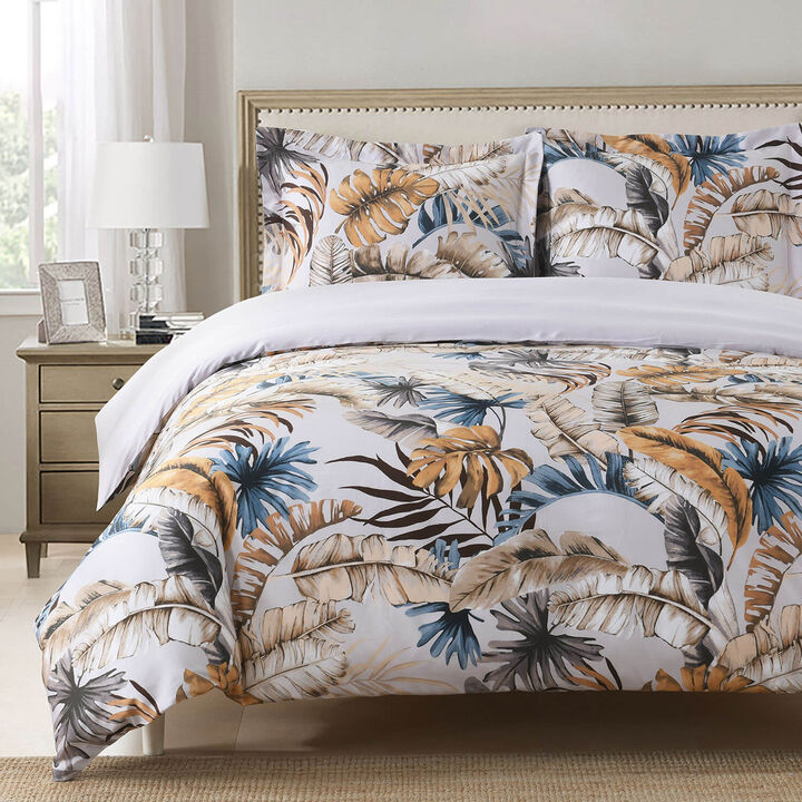 Egyptian Linens - Oasis 100% Cotton Duvet Cover Set