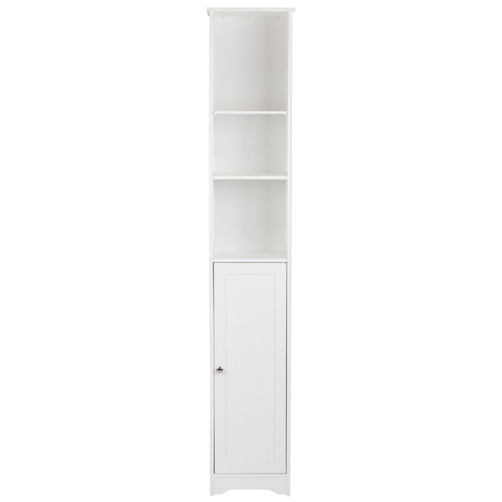 One Door & Three Layers Bathroom Cabinet