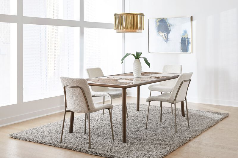 Tulum Stone Top Dining Table