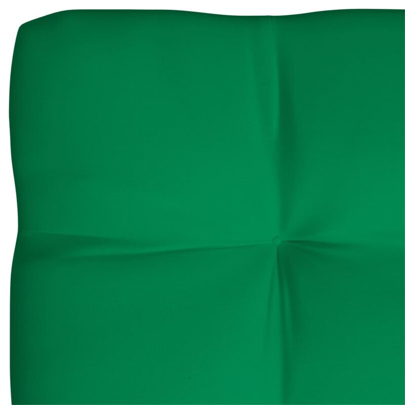 vidaXL Pallet Sofa Cushion Green 47.2"x31.5"x4.7"