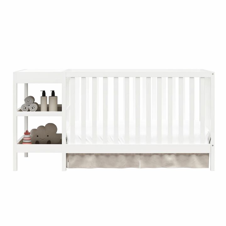 Baby Relax Ema 3-in-1 Convertible Crib & Changer Combo