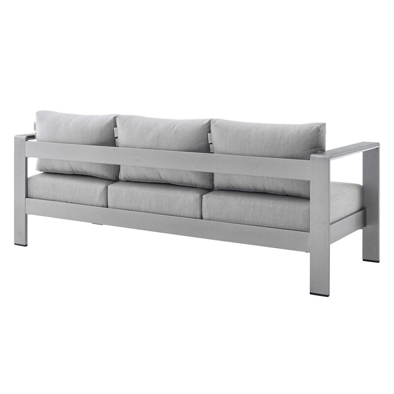 Modway - Shore Sunbrella® Fabric Aluminum Outdoor Patio Sofa