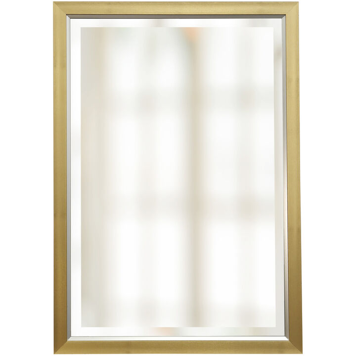 Framed Beveled Mirror XI