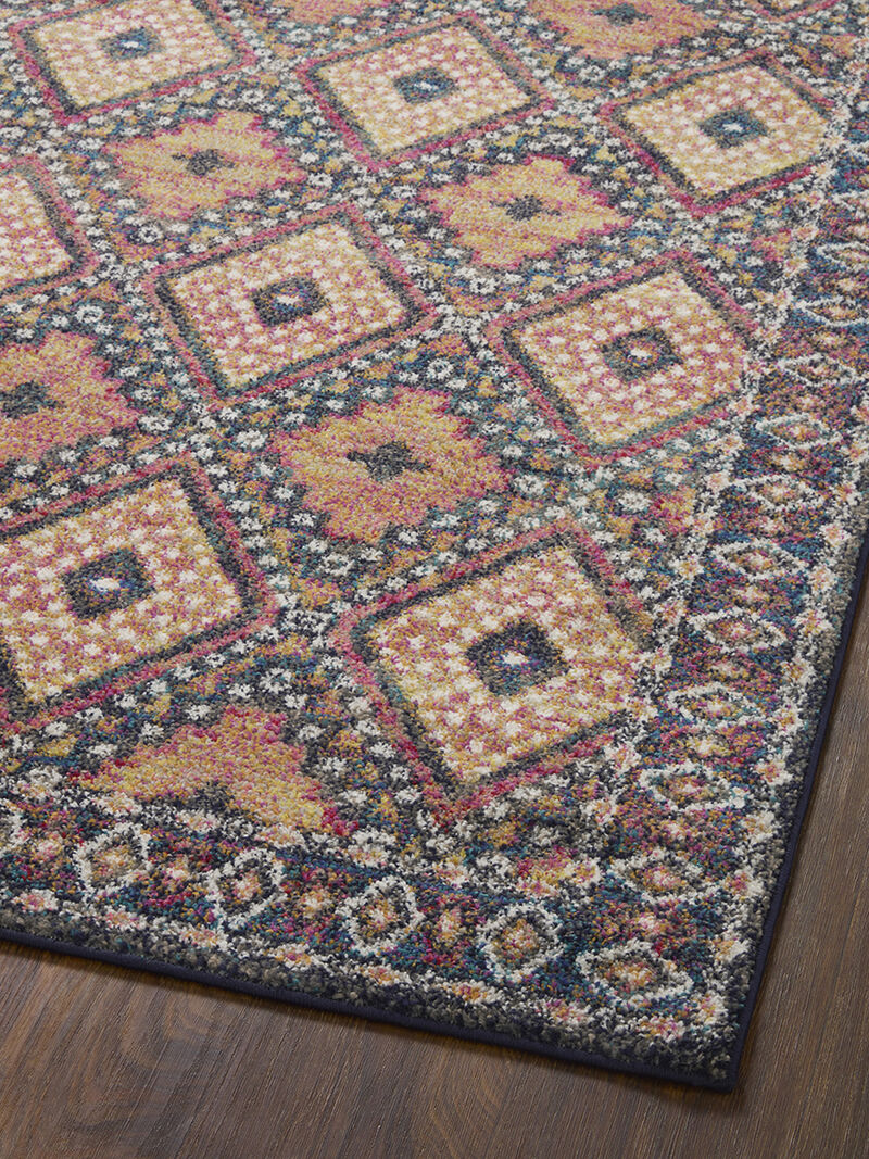 Eila EIL02 Sunset/Multi 18" x 18" Sample Rug