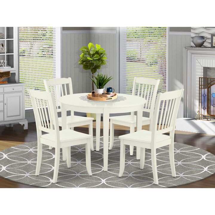 Dining Room Set Linen White